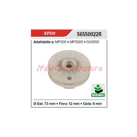 Puleggia avviamento EFCO motopompa MP300 3000 SA3000 56550022R