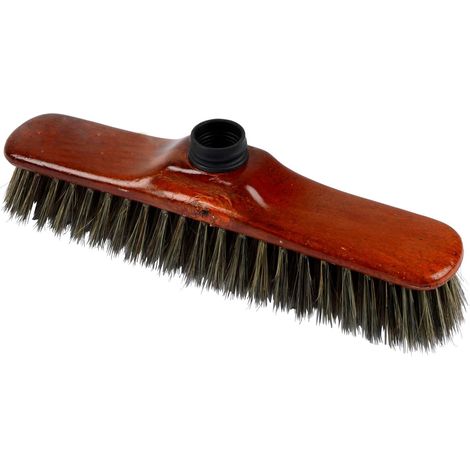 Tête de Balai Droit Soies Premium 29 cm Effet Bois avec Douille (1/5)
