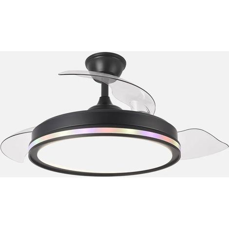 Ventilatore fabriclamp cacique dc 59w rgb 50x107 cm (1/2)