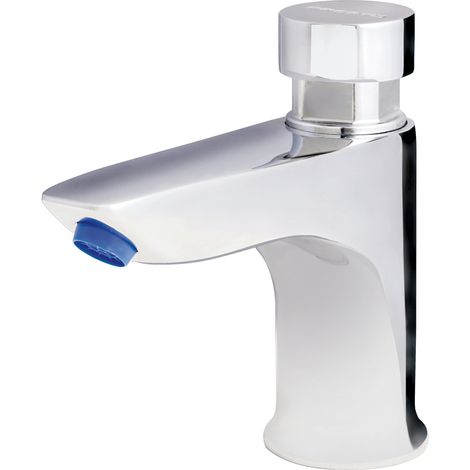 Grifo temporizado lavabo agua fría Presto XT L (1/2)