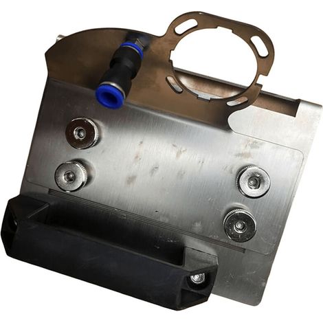 Support de Meuleuse D'angle pour Coupe de Chanfrein à 45°, Support de Meuleuse, Support Fixe Robuste, Outil Multifonctionnel pour Couper la Pierre en Céramique, Tuyau D'eau Douce.