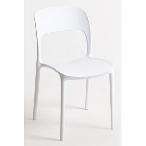 Sillas Jardín - Silla Inis - Blanco (1/5)