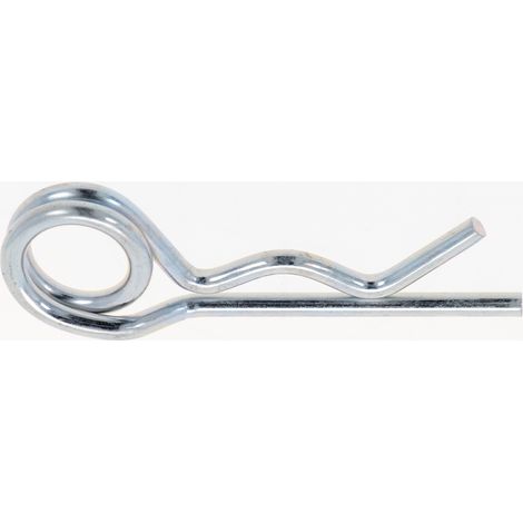 Goupille fendue galvanisée, diamètre 5,6 mm, pour tuyau de 26 à 34 mm, GN 1024 D (1/2)
