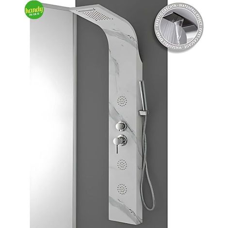 Colonna Doccia Feridras Inox Marmo