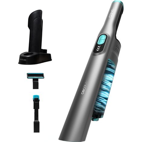 Cecotec Aspirapolvere Portatile Conga Rockstar Micro Essential. Motore Digitale, 90W, Aspirazione 13kPa, Autonomia 40min, 2 Modalità, Accessorio 2in1, Tappezzeria, Base Ricarica, Auto Pulita (1/5)