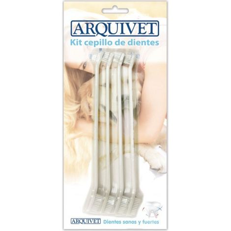 CEPILLO DE DIENTES DOBLES SET 4 UDS.