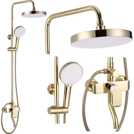 Shower Set REA Bloom Gold White (1/5)