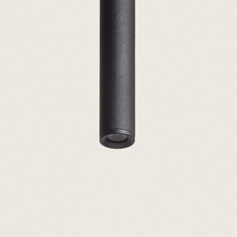 LED-Pendelleuchte 3W Aluminium Evory L Schwarz