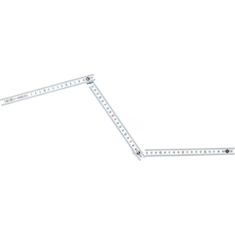 Mesure pliante Plastique STANLEY 2 mètres - 10 pièces