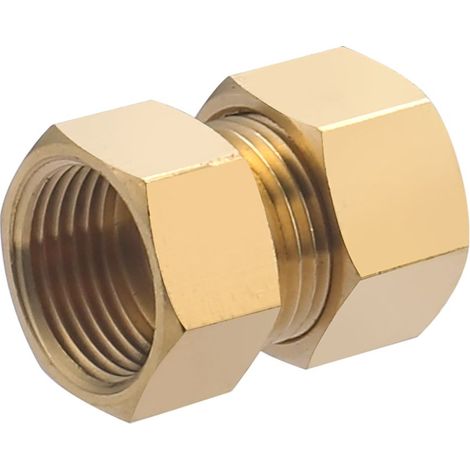 Racor Rápido Hembra Junta Mixta QUICK PLOMBERIE - 3/8 Ø10mm (1/5)