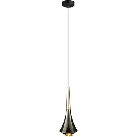 Fashion Long Glass Light Hover Lift Alumibedside Small Chandeliers Black Dimmable Ledhanginglamp Sofa Backdrop Decoration Lighting Fixture