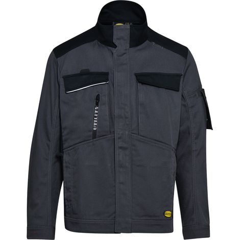 Veste de travail WORKWEAR EASYWORK noir charbon/noir TM - DIADORA SPA - 702.173561 (1/3)