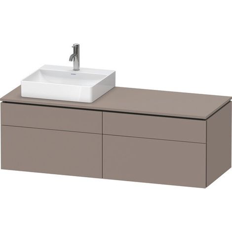 DURAVIT LC4870L43430000 Console WTU murale L-Cube 550x1