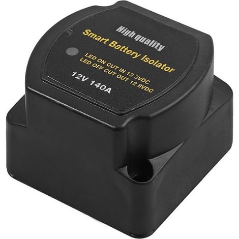 Interrupteur de charge intelligent double batterie 12 V/24 V pour voiture et camping-car, relais sensible à la tension, compatible avec