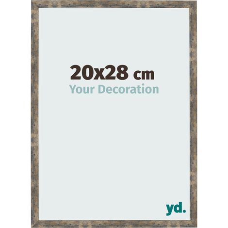 yd. - Cadre photo 20x28 - Bleu Or Melange - MDF - Bologna (1/5)