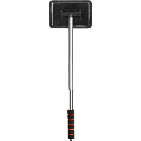 Outils de nettoyage de pare-brise de voiture, type télescopique réglable, essuie-glaces de voiture, brosse de nettoyage, noir. (1/5)