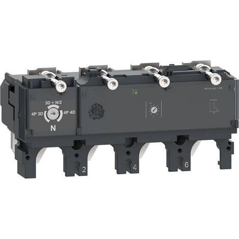 ComPacT NSX - déclencheur MicroLogic 2.2 160A - 4P4D pour NSX160-250 - C1642D160 (1/2)