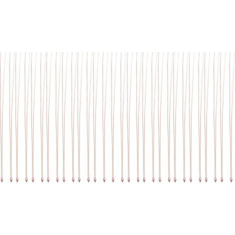 MF51 Einzelkopf-Glasthermistor, hochtemperaturbeständiger NTC-Wärmewiderstand 104 °F B3950 L65 (100 kΩ 3950), 30 Stück (1/5)