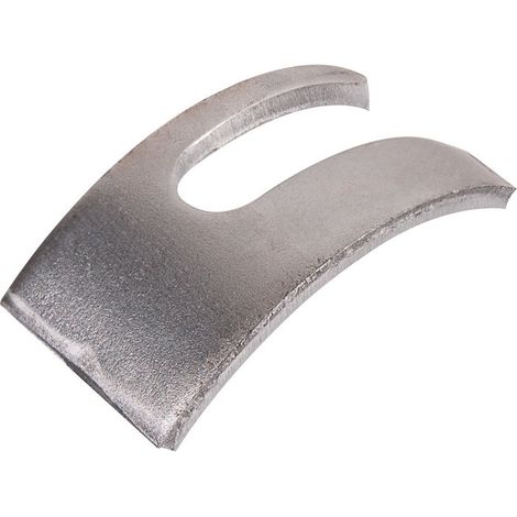 Etrier Demilune Brut/trou 38mm