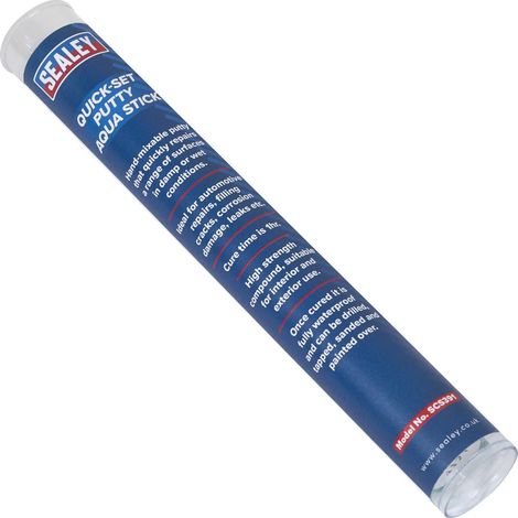 Sealey SCS391 Quick-Set Putty Aqua Stick