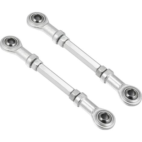 2pcs M8 100mm Direction Attache Tige pour 49cc Électrique ATV Go Kart (1/5)