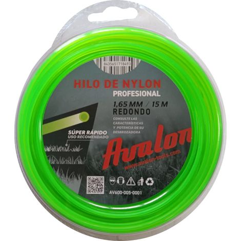 Avalon - Filo Rotondo in Nylon Universale per decespugliatore e Tosaerba (1,65 mm x 15 m) (1/5)