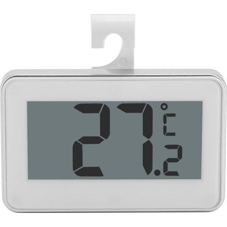 Digitales LCD-Thermometer für Kühlschrank und Gefrierschrank mit verstellbarem Magneten für die Küche (1/4)