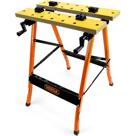 Établi réglable 150 kg, table de travail professionnelle réglable SN6719 (1/5)