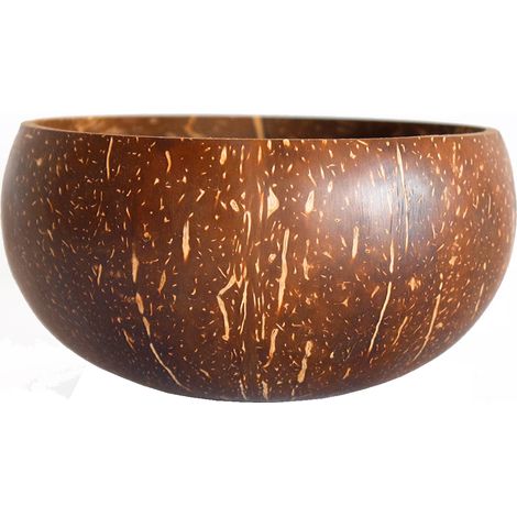 Grand bol nature en noix de coco