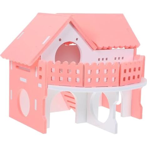 Cachette pour hamster, petit habitat pour animaux de compagnie, maison décorative pour rats (1/5)