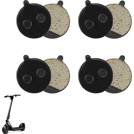 Plaquette Frein Trottinette Electrique, Plaquettes de Frein Draisienne, Plaquette de Frein Semi-Métalliques pour Trottinette Électrique, Accessoires Scooter Électrique, Résistant à l'usure (1/5)