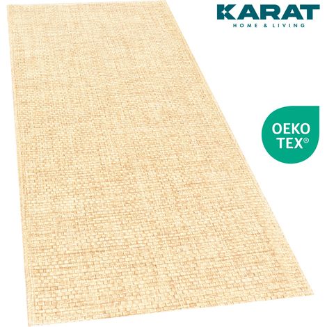 Karat Outdoorteppich  Ella 2 Farben Beige 80 x 150 cm