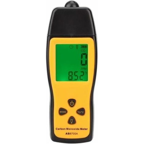 royaluxe - Détecteurs de monoxyde de Carbone, détecteur de monoxyde de Carbone Portable Moniteur de gaz CO de Haute précision avec écran LCD Clair (1/5)