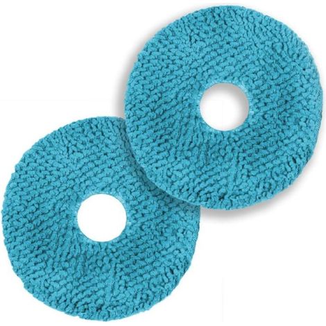 Cecotec Pack de Mopas Conga 11090 Spin Revolution Home&Wash. Contiene 2 Mopas Compatible Conga 11090 Spin Revolution Home&Wash