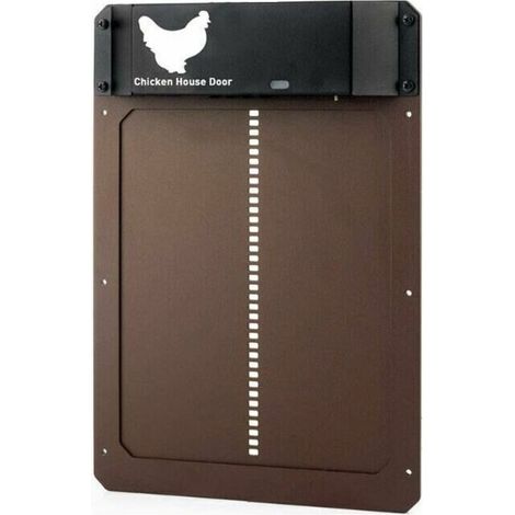 Porte de poulailler automatique sensible à la lumière, porte de poulailler, porte pour animaux domestiques (1/5)