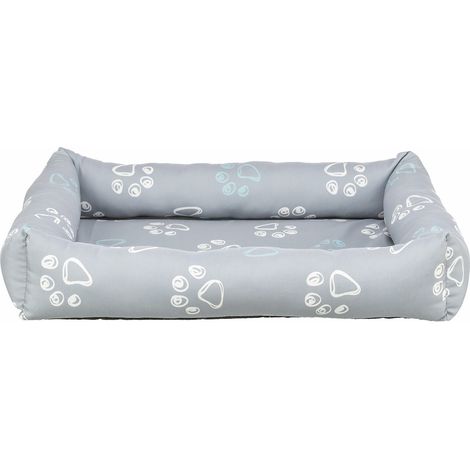 Hundebett - TRIXIE - Jimmy Look - Hellgrau - 75x60 cm - Quadratisch