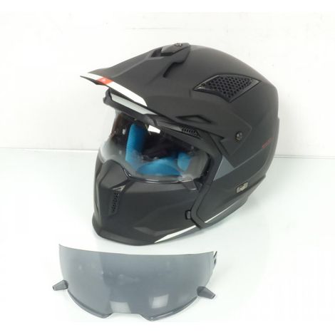 Casque taille XL pour moto trial mentonnière amovible MT (1/5)