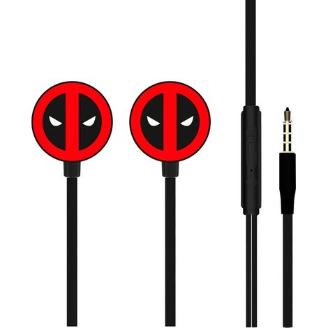 Kabellose Deadpool-Ohrhörer mit Geräuschisolierung und tiefem Bass