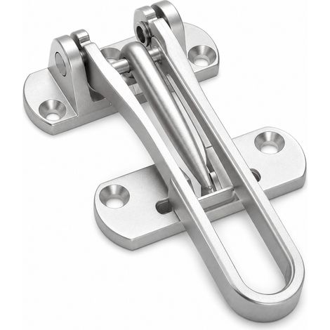 Verrou de Sécurité Anti-effraction en Zinc pour Porte Argent 103 mm (1/5)