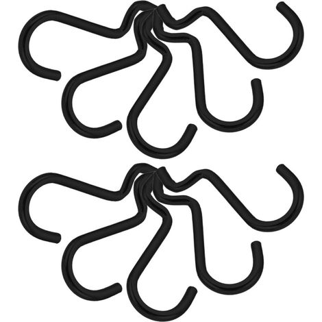 pour panneau perforé INOOMP en fer lot de 10 crochets (1/5)