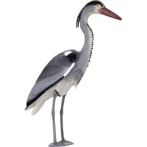 Repousseur d'oiseaux effaroucheur Reiher-Attrappe – Protection étang – Installation simple avec piquet de terre – 1 pièce – (1/5)