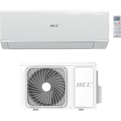 Hec by Haier Climatizzatore Monosplit Tide R 9000 btu HEC25RECO-IN Wi-Fi Inverter R-32 Classe A++