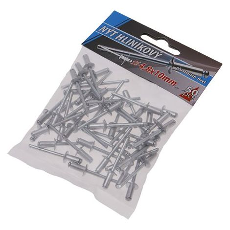 LEVIOR Nieten ALU 4,8x10mm 50 Stück 23987.01