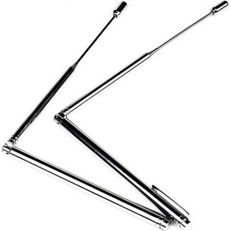 Adjustable stainless steel dowsing rods – Divination detection tool for dowsers and practitioners