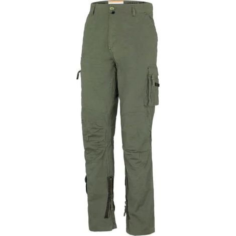 Industrial Starter Raptor 8028 Pantalones de trabajo multibolsillos - M - Verde (1/5)