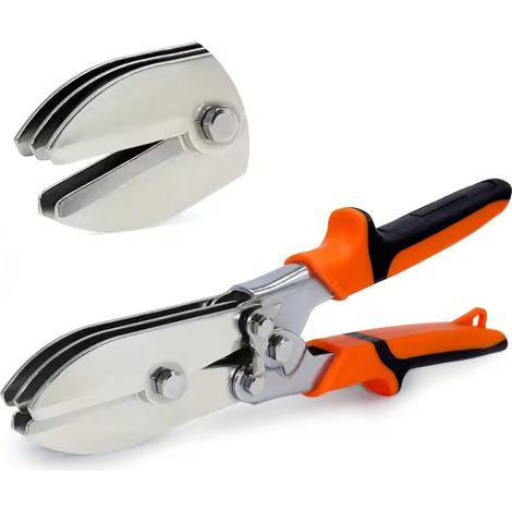 Pince à rétreint, pince à tôle, durable, antirouille, forgée, poignées antidérapantes, outils pour le travail de la tôle (1/4)