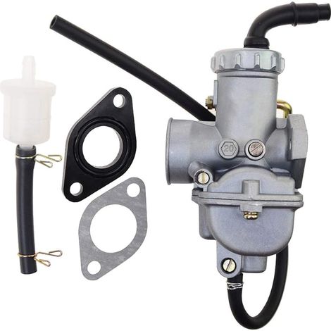 PZ20 20mm Carburateur Carb Remplacement pour 50cc 70cc 90cc 110cc 125cc Quad Go Kart Utv Coolster Roketa Taotao Dirt Bike ATV Quads Go Carts