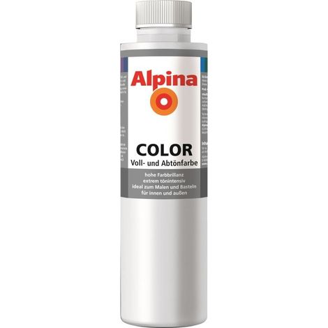 Alpina Snow White 750 ml snow white seidenmatt Abtönfarbe (1/3)