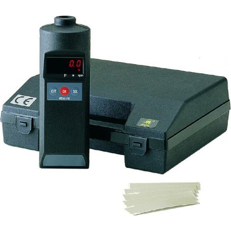Tachymètre digital optique METRICA 70029 – Mesure instantanée jusqu'à 100 000 tr/min