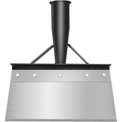 Pelle Jardinage, Outillage de Jardin, Pelle de Nettoyage Multifonctionnelle, Dispositif de Désherbage, Grattoir à Percussion, pour Espace Extérieur, Maison, Ferme(21 cm sans Poignée en Bois) (1/4)